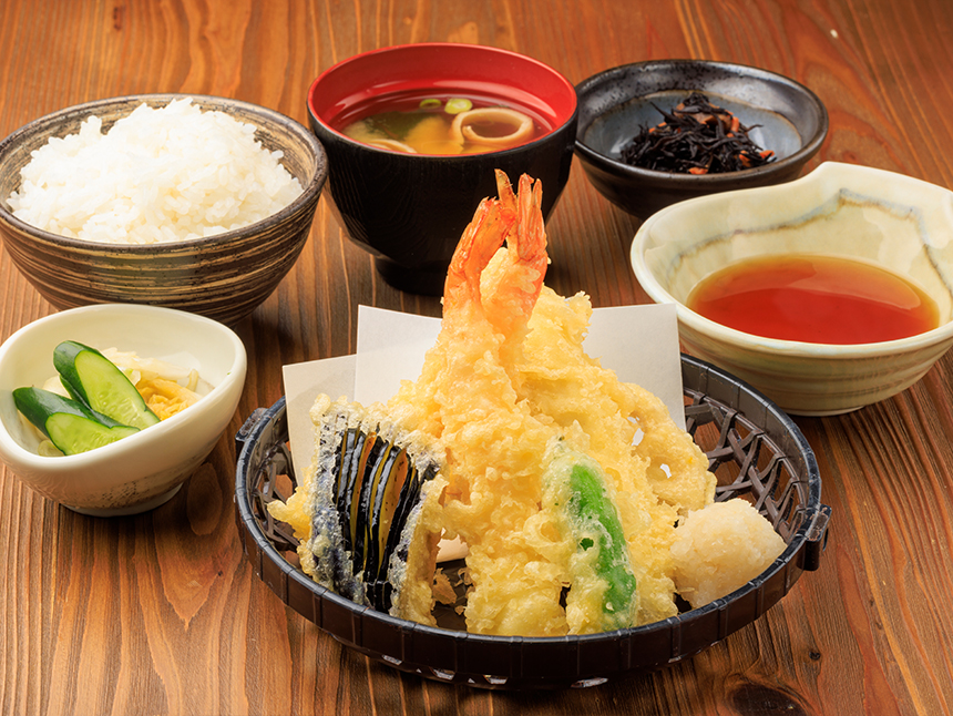 天ぷら定食