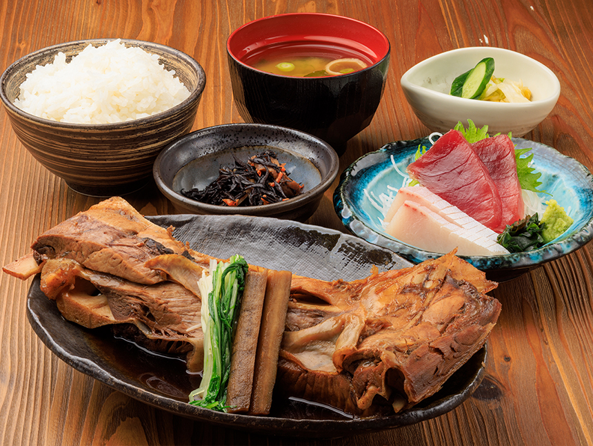 煮魚お造り定食